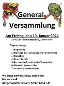 2024 Generalversammlung